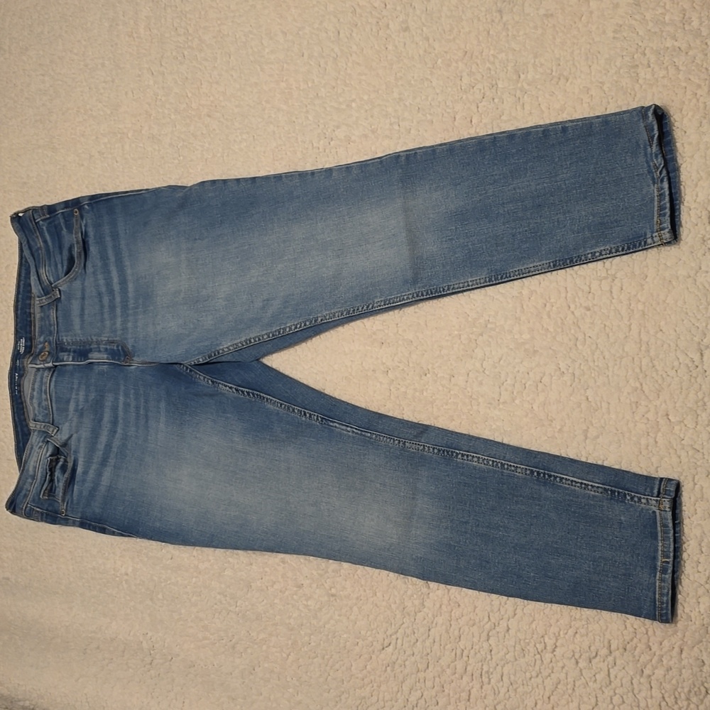 Old Navy Women's Rockstar Super Skinny Blue Jeans
